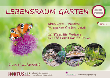 Lebensraum Garten – Minitipps-Broschüre: Teil 1