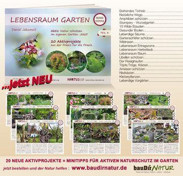 Lebensraum Garten – Minitipps-Broschüre: Teil 3